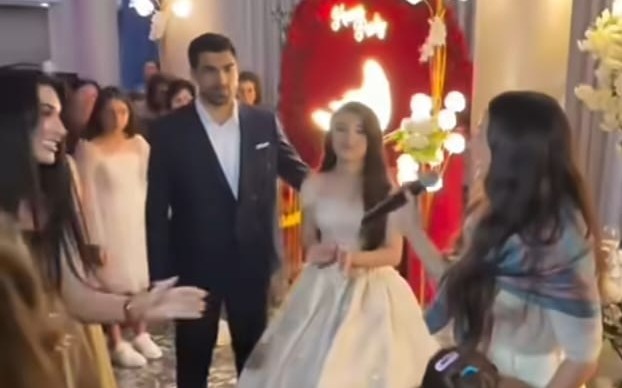 Leyla Əliyeva Lənkəranda da toy məclisinə qatıldı